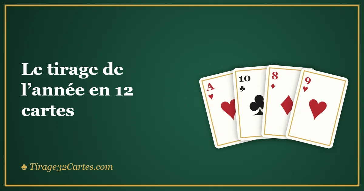 Le tirage de l’année en 12 cartes