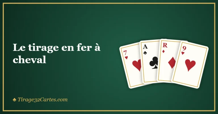 Le tirage en fer à cheval : 7 cartes pour éclairer une décision